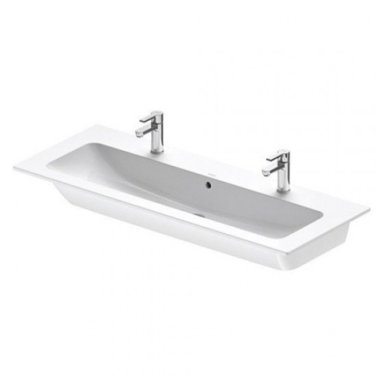 Раковина Duravit ME by Starck 123 см белая 2361120024