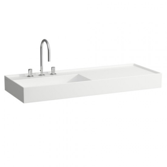 Раковина Laufen Kartell 120 см полка справа 8.1333.2.000.108.1