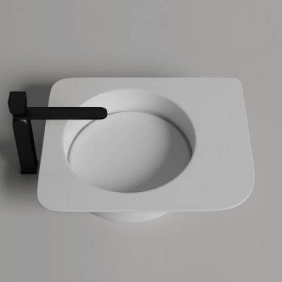 Раковина Salini Ninfea 02 54 см белая матовая 110521M