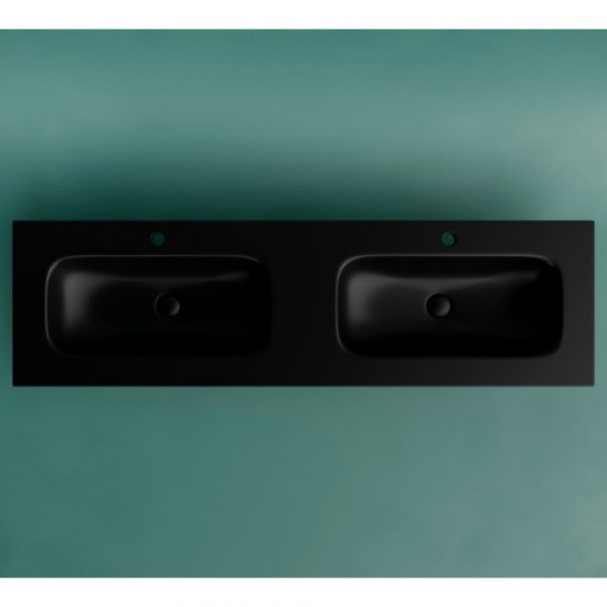 Раковина Ceramica Nova Grace 161 см черная матовая CN7023MB