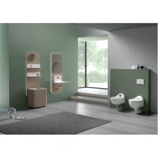 Раковина Creavit Foglia 80 см белая FG080-00CB00E-0000