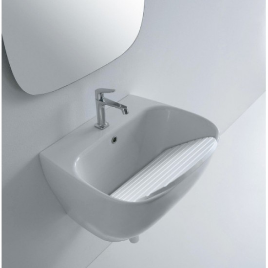 Раковина Globo Genesis 62 см белая GE061.BI*0