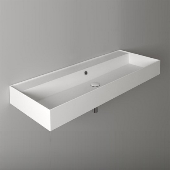 Раковина Simas Agile 121 см без отверстия под смеситель AG121 bi*0