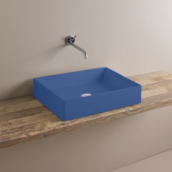 Раковина ArtCeram Scalino 55 см blu zaffiro SCL002 16 00 blu zaffiro