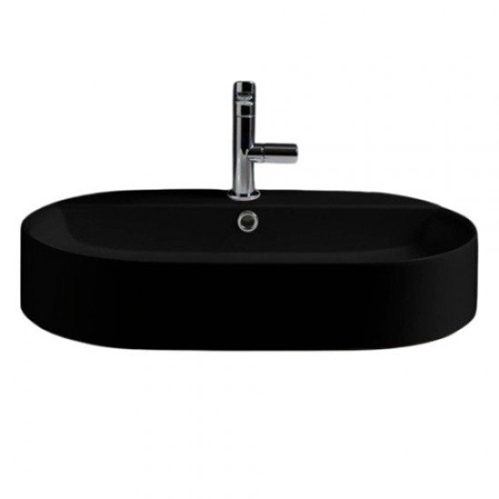 Раковина Kerasan Ciotola 65 см черная матовая 028531*1