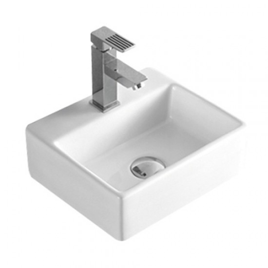 Раковина Ceramalux N 33 см накладная 9135