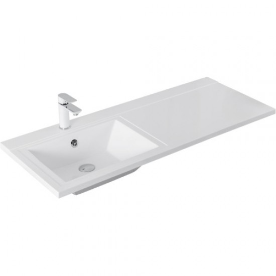 Раковина над стиральной машиной Aquanet Персона 120 см левосторонняя 169618