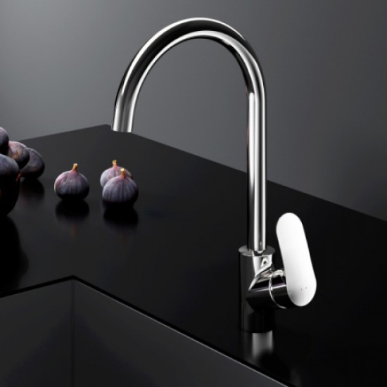 Смеситель для кухни Am.Pm Like с высоким изливом хром F8007100 Hanex