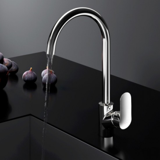 Смеситель для кухни Am.Pm Like с высоким изливом хром F8007100 Hanex