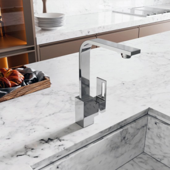 Смеситель для кухни WasserKRAFT Alme хром 1507 Hanex