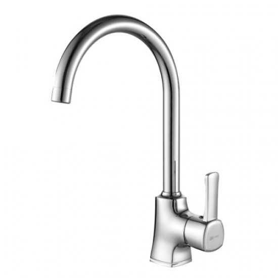 Смеситель для кухни Lemark Evitta с поворотным изливом LM0505C Hanex