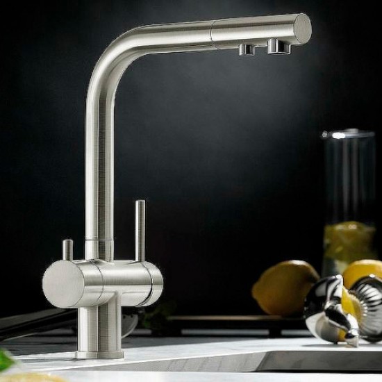 Смеситель для питьевой воды Blanco Fontas II нержавеющая сталь 525138 Hanex