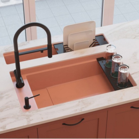 Смеситель для питьевой воды Omoikiri Kanto GB графит 4994356 Hanex