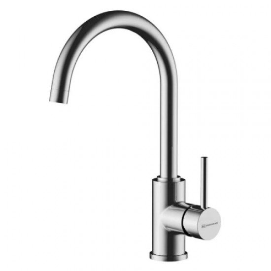 Смеситель для кухни Omoikiri Shinagawa C хром 4994177 Hanex