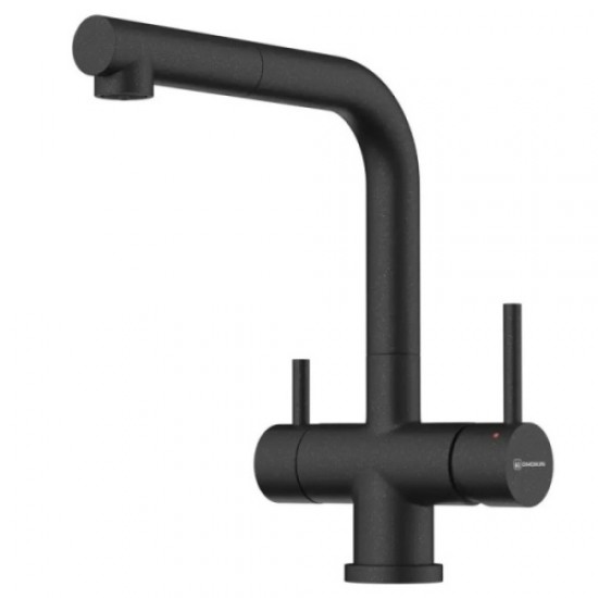 Смеситель для питьевой воды Omoikiri Takamatsu-S BL черный 4994570 Hanex