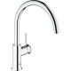 Смеситель для кухни GROHE BauClassic с высоким C-образным изливом 31234000 Hanex