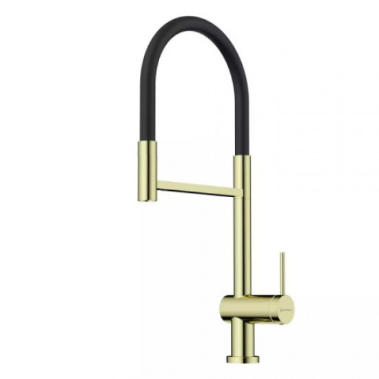 Смеситель для питьевой воды Omoikiri Kanto 2 Plus-SB lg светлое золото 4994461 Hanex