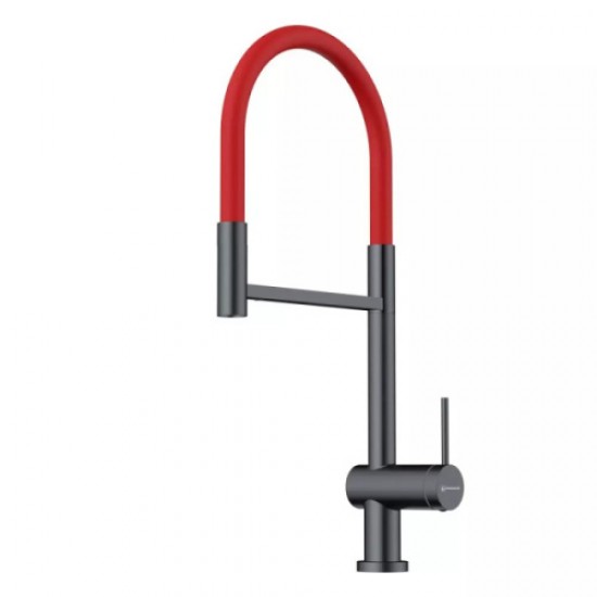 Смеситель для питьевой воды Omoikiri Kanto 2 Plus-SB gm вороненая сталь 4994460 Hanex