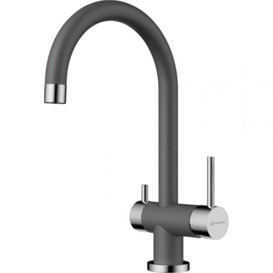 Смеситель для питьевой воды Omoikiri Yamada PL платина 4994337 Hanex