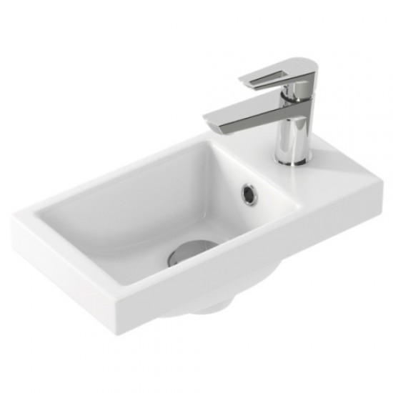 Раковина Cersanit Como 40 см белая S-UM-COM40/1-w Hanex