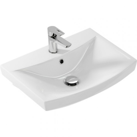 Раковина Cersanit Carina 55 см белая S-UM-CAR55/1-w Hanex