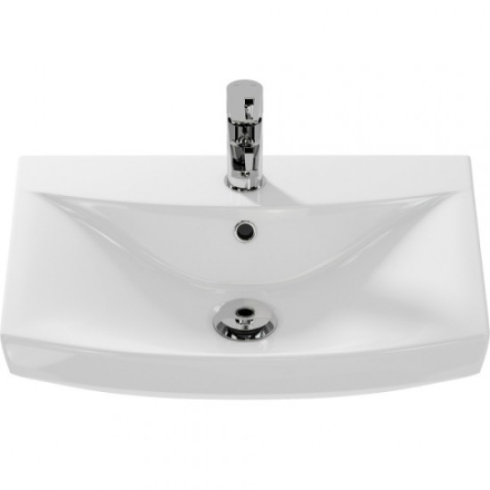Раковина Cersanit Carina 55 см белая S-UM-CAR55/1-w Hanex
