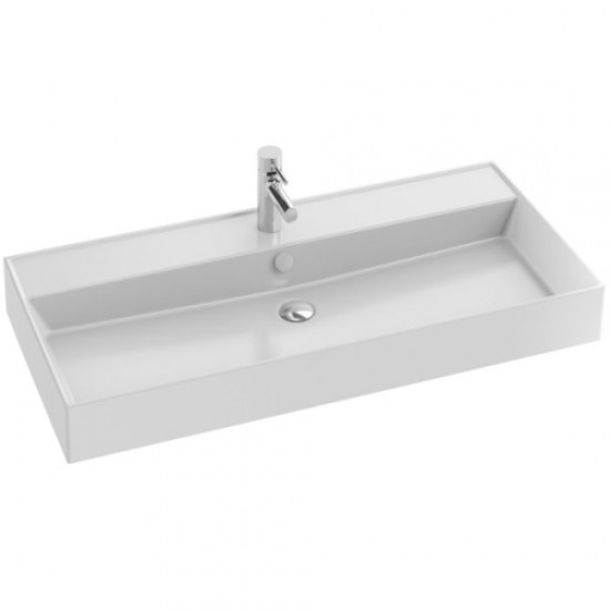 Раковина Jacob Delafon Vivienne 100 см белая EXBJ112-00 Hanex