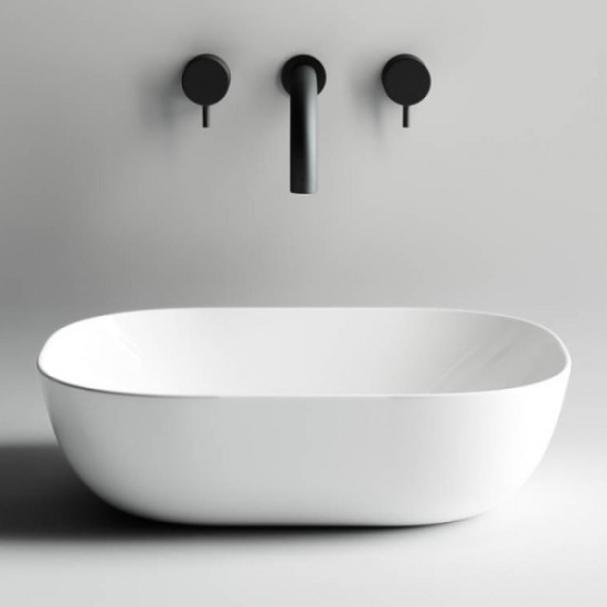 Раковина Ceramica Nova Element 45 см накладная белая CN6009 Hanex