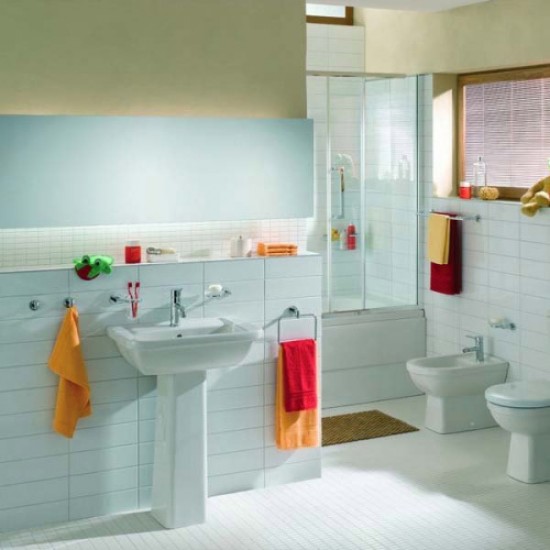 Раковина VitrA Form 300 55 см с пьедесталом 9602B003-7650 Hanex