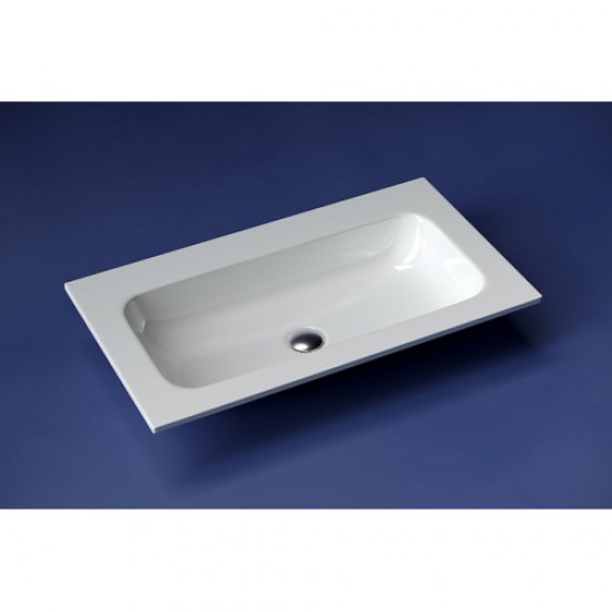 Раковина Sancos Grace 81 см прямоугольная белая CN7012 Hanex
