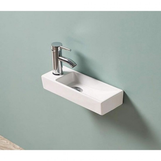 Раковина Ceramalux N 38 см правая 9048FR Hanex