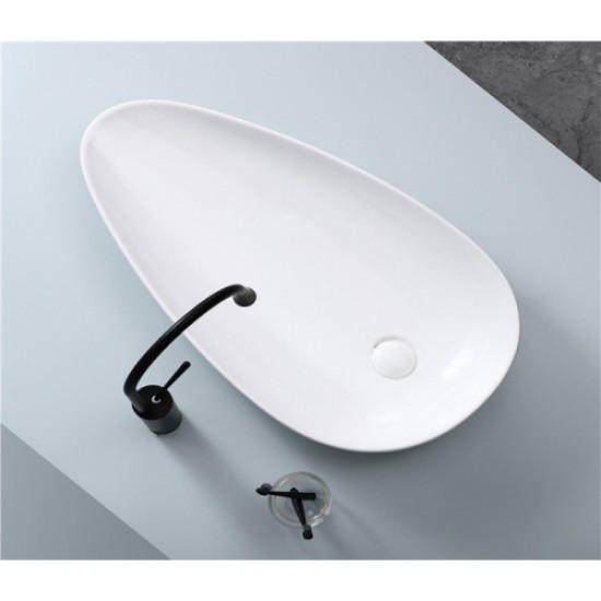 Раковина Ceramalux N 76 см белая 7862 Hanex