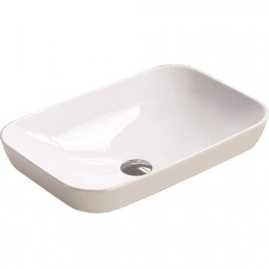 Раковина Ceramalux N 50 см белая E408D Hanex