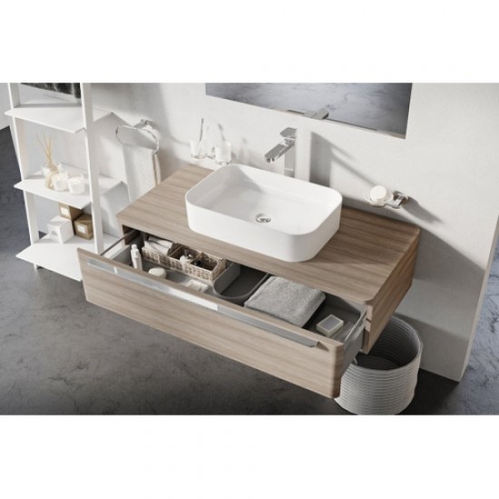 Раковина Ravak Ceramic Slim 55 см накладная XJX01155002 Hanex