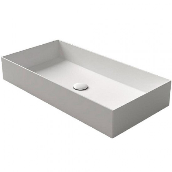 Раковина Simas Agile 80 см белая AG80 bi Hanex