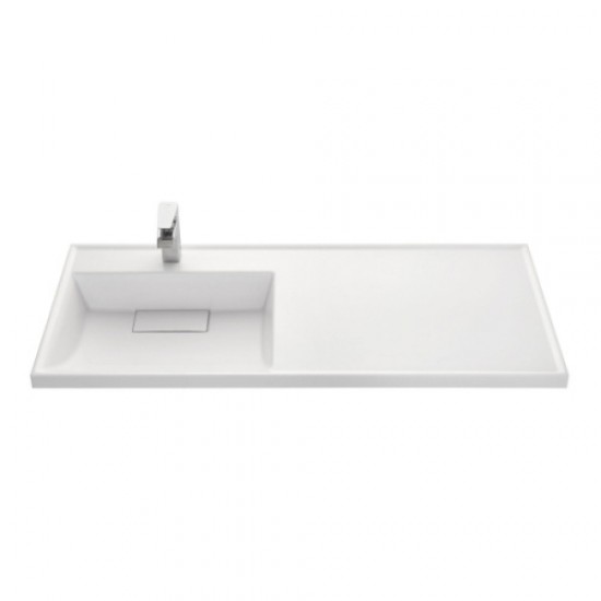 Раковина над стиральной машиной Акватон Лондри 120 см левая 1A72843KLH01L Hanex