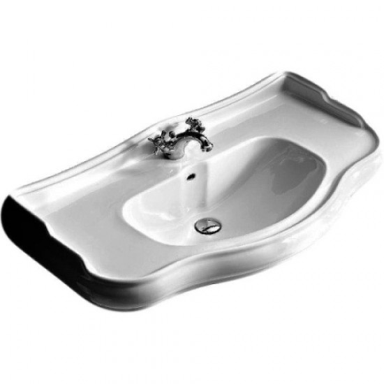 Раковина Kerasan Retro 10500 100 см подвесная Hanex