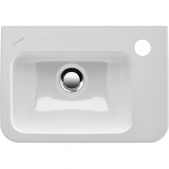 Раковина Laufen Pro 36 см с 1 отверстием для смесителя справа 8.1695.5.000.106.1 Hanex