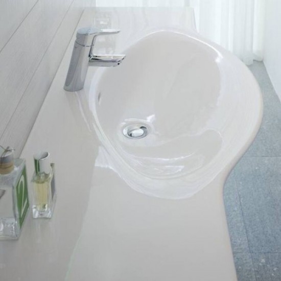 Раковина Laufen Palace 120 см без полотенцедержателя, с 1 отверстием для смесителя 8.1170.4.000.104.R Hanex