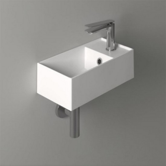 Раковина Simas Agile 40 см подвесная, белая AG20 bi*1 Hanex