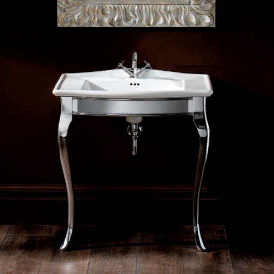 Раковина Devon & Devon Westminster IBLI(1)F 70 см c 1 отверстием под смеситель Hanex