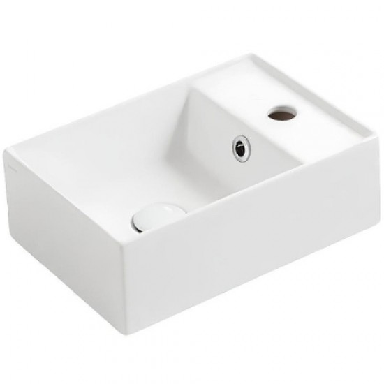 Раковина Simas Agile 40 см белая AG40 bi*1 Hanex