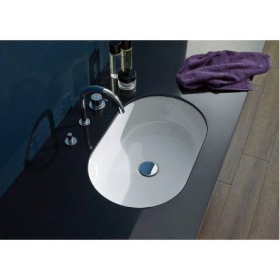Раковина Villeroy & Boch Architectura 61 см с переливом, без покрытия CeramicPlus 41766001 Hanex