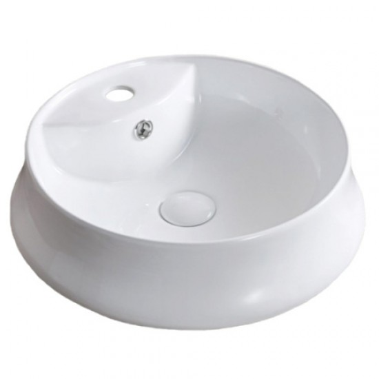 Раковина BelBagno 46 см керамическая круглая BB1398 Hanex