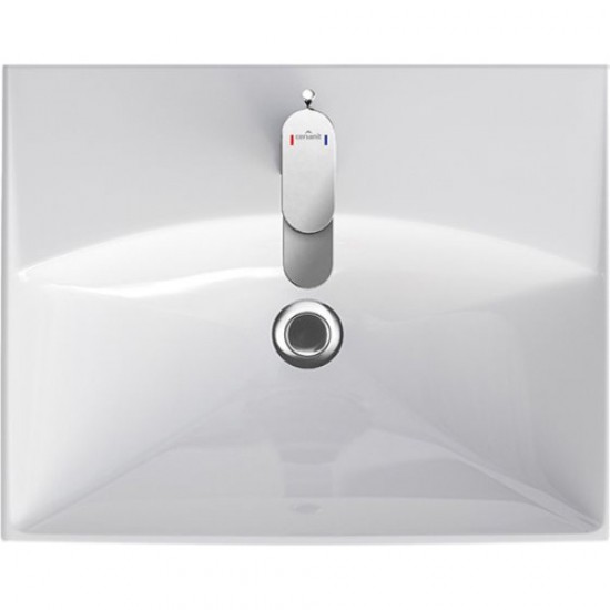 Раковина встраиваемая Cersanit City S-UM-CIT60/1-w 60х45 см Hanex