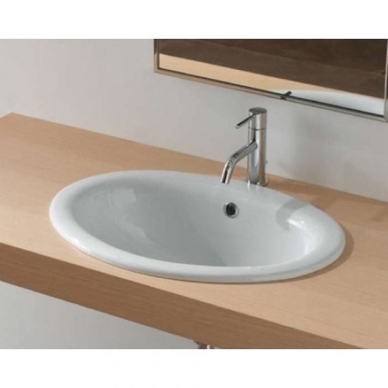 Раковина встраиваемая Globo Gradoli VA019 Hanex