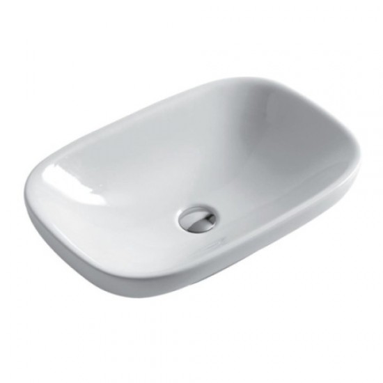 Раковина накладная Globo Genesis GE043 GE043.BI Hanex