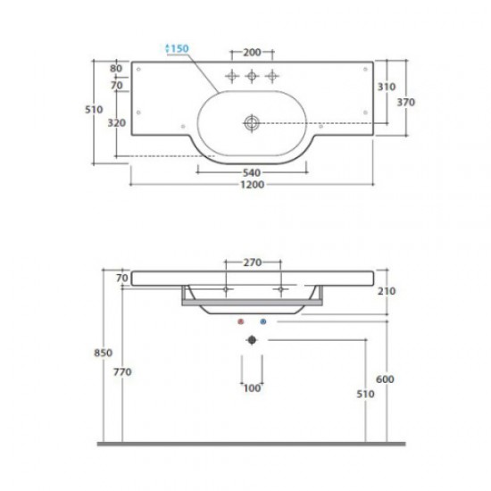 Раковина Globo Bowl SC024 Hanex