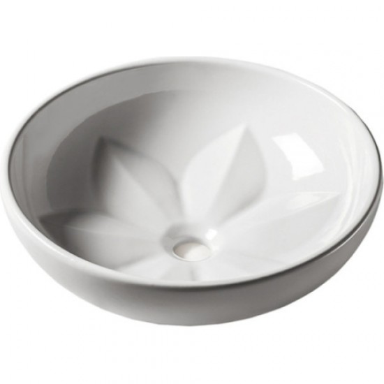 Раковина накладная Azzurra Fleur FLE200 Hanex