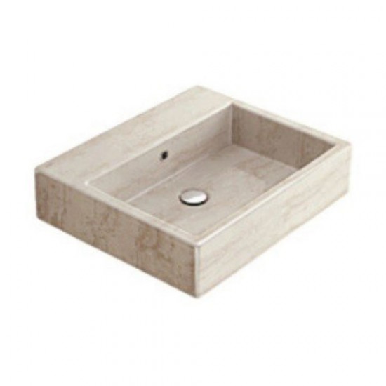 Раковина накладная Globo Le Pietre SCQ61 Hanex